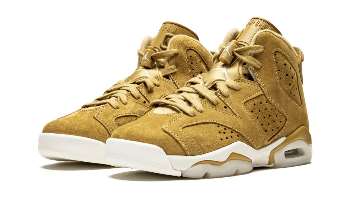 Air Jordan 6 Retro GS "Wheat" 384665 705