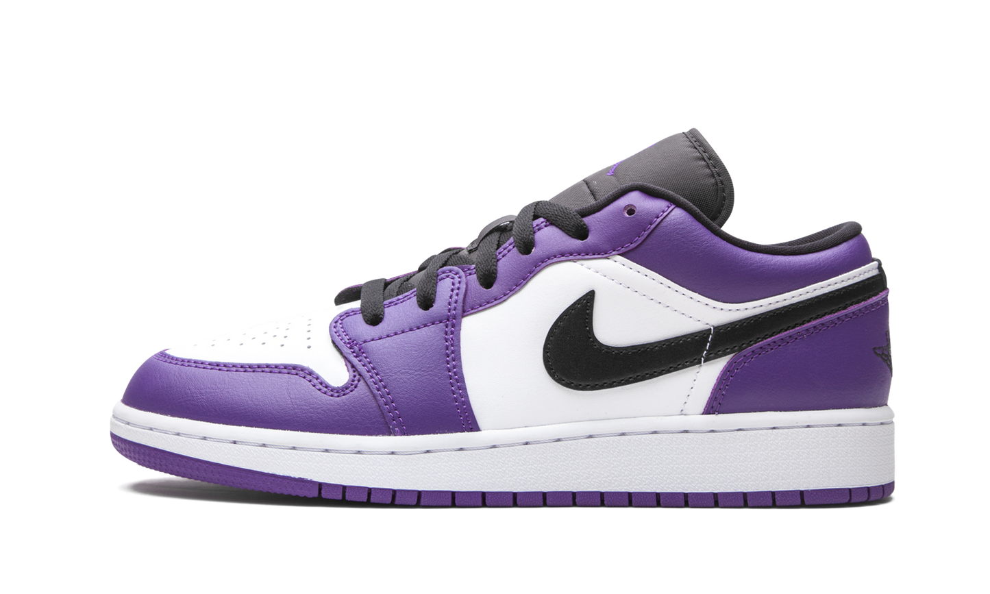 Air Jordan 1 Low GS "Court Purple" 553560 500