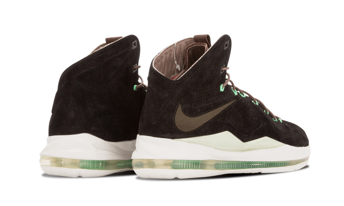 Lebron 10 EXT QS "Black Suede" 607078 001