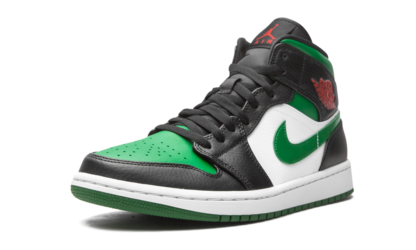Air Jordan 1 Mid "Green Toe" 554724 067