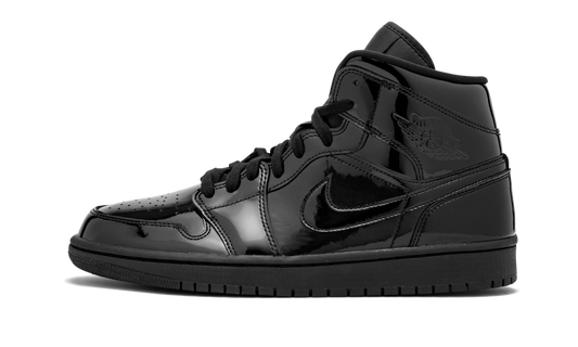 AIR JORDAN 1 MID WMNS "Black Patent Leather" BQ6472 002