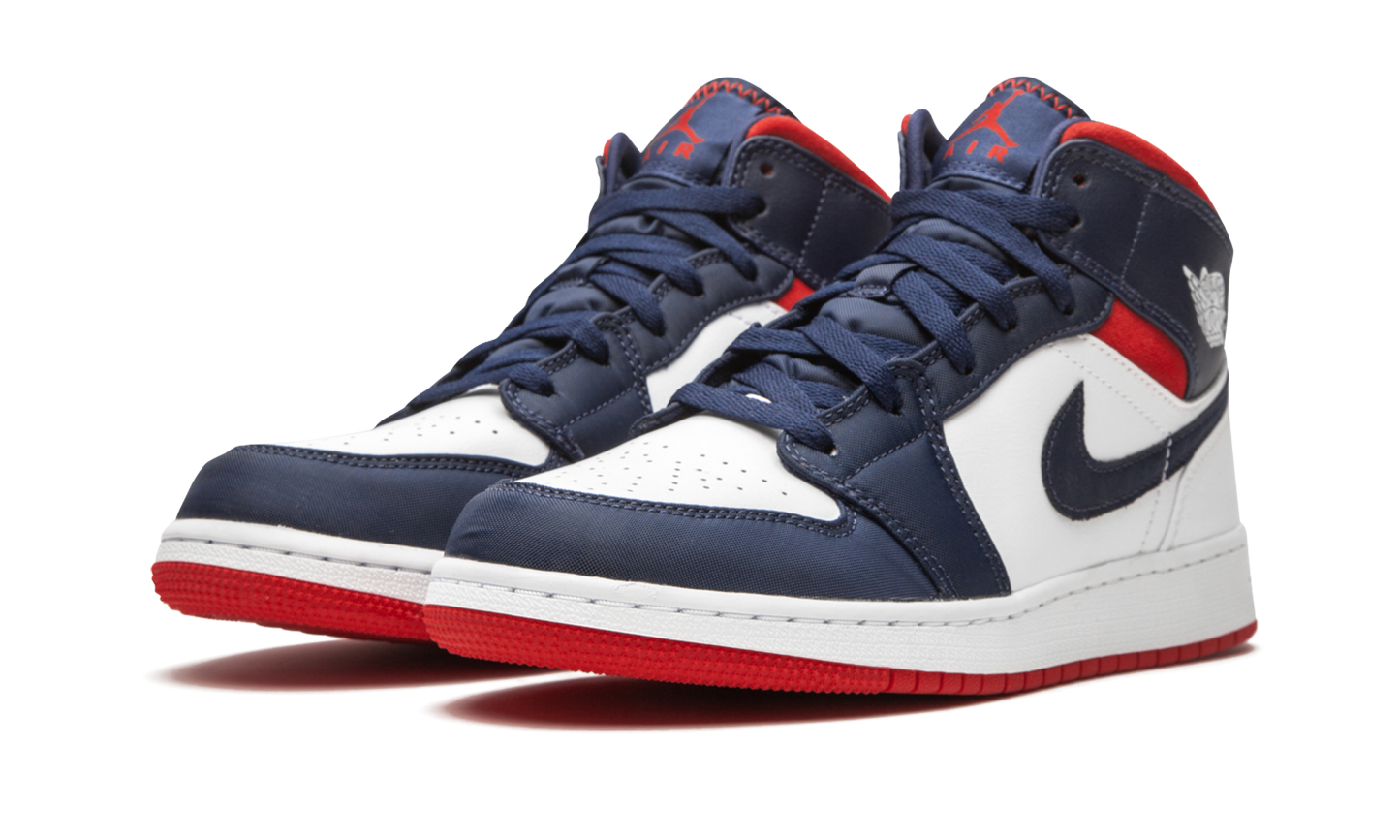 Air Jordan 1 Mid SE GS "USA" BQ6931 104