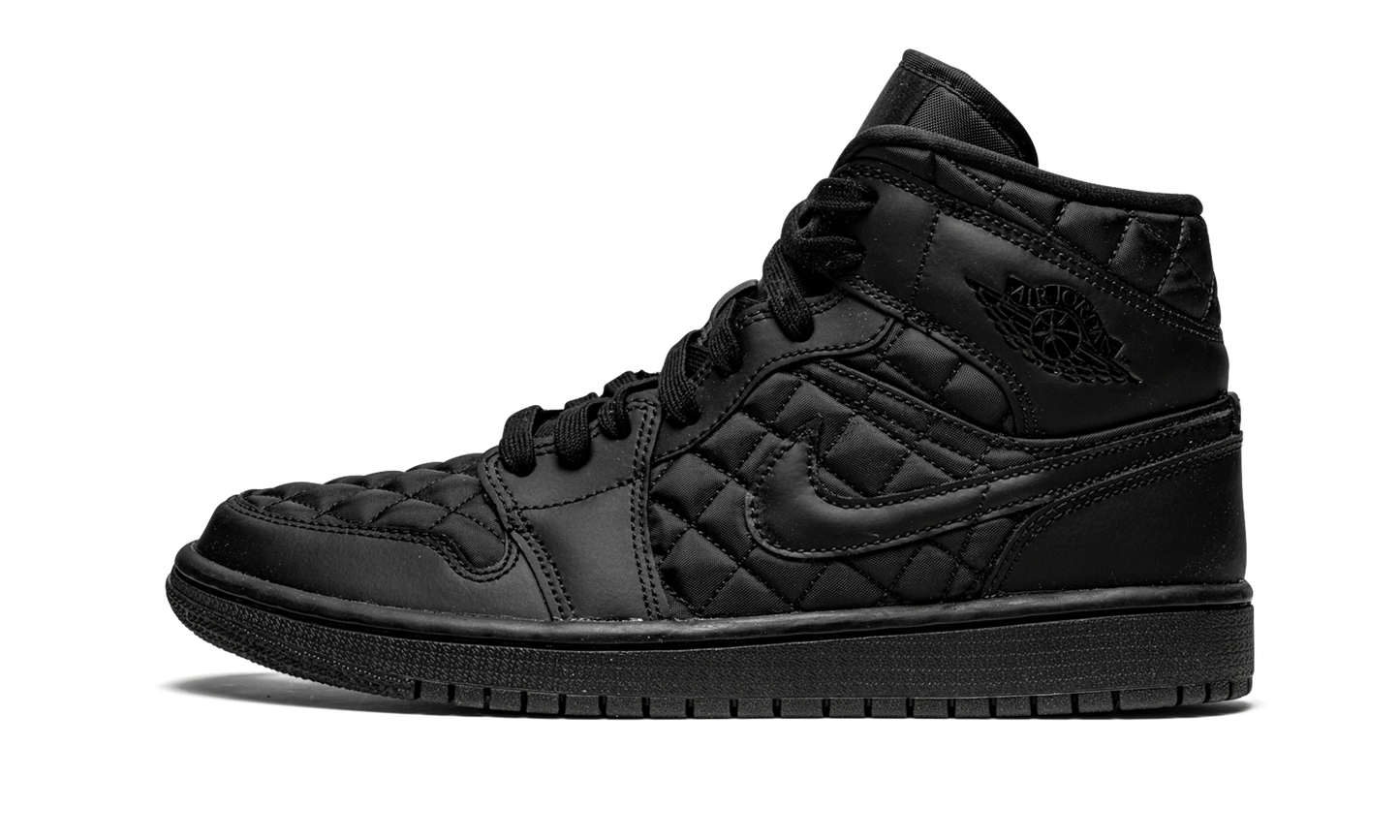 AIR JORDAN 1 MID QUILTED WMNS "Black" DB6078 001