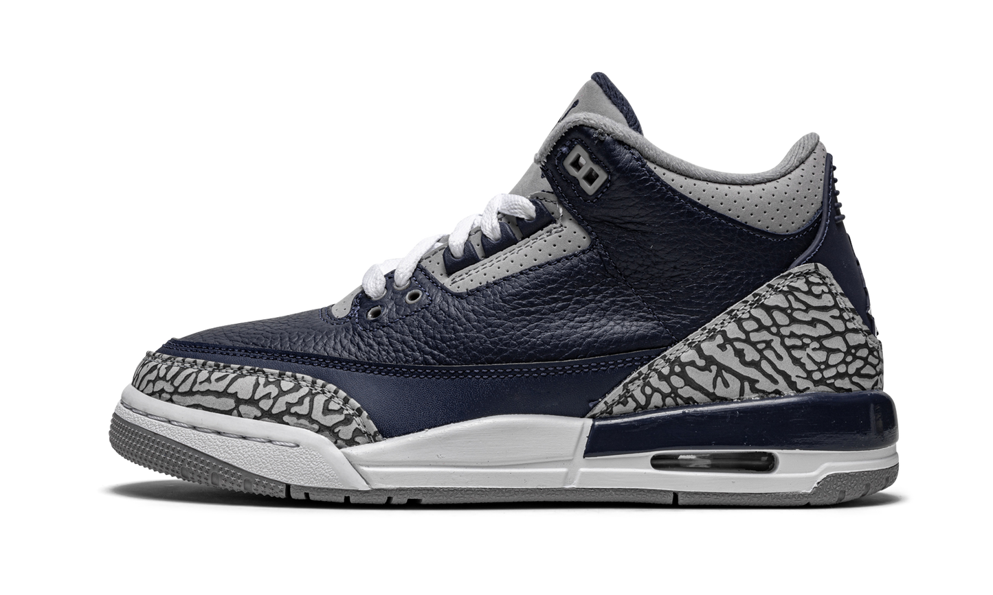 Air Jordan 3 Retro GS "Georgetown" 398614 401