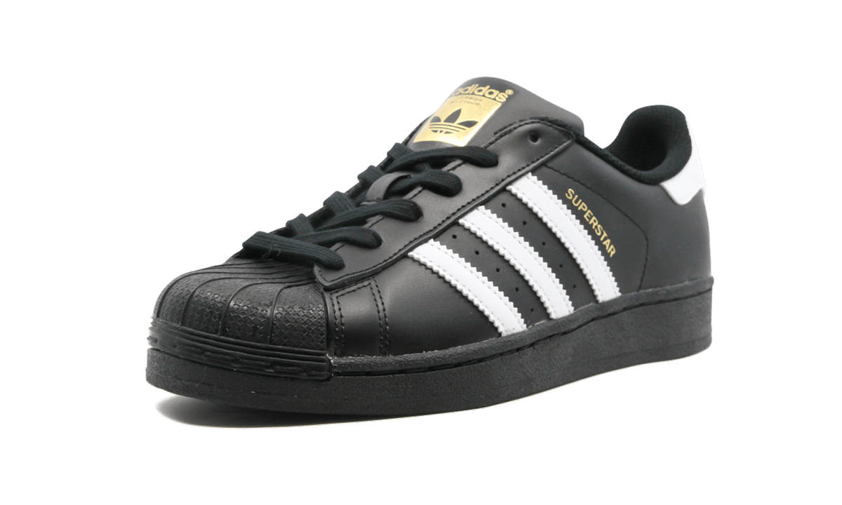 SUPERSTAR FOUNDATION GS "BLACK WHITE" B23642