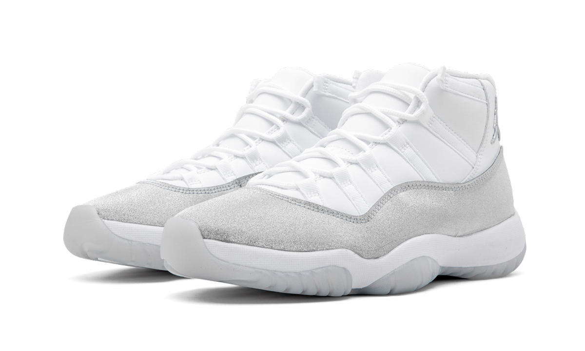 AIR JORDAN 11 RETRO WMNS "METALLIC SILVER" AR0715 100