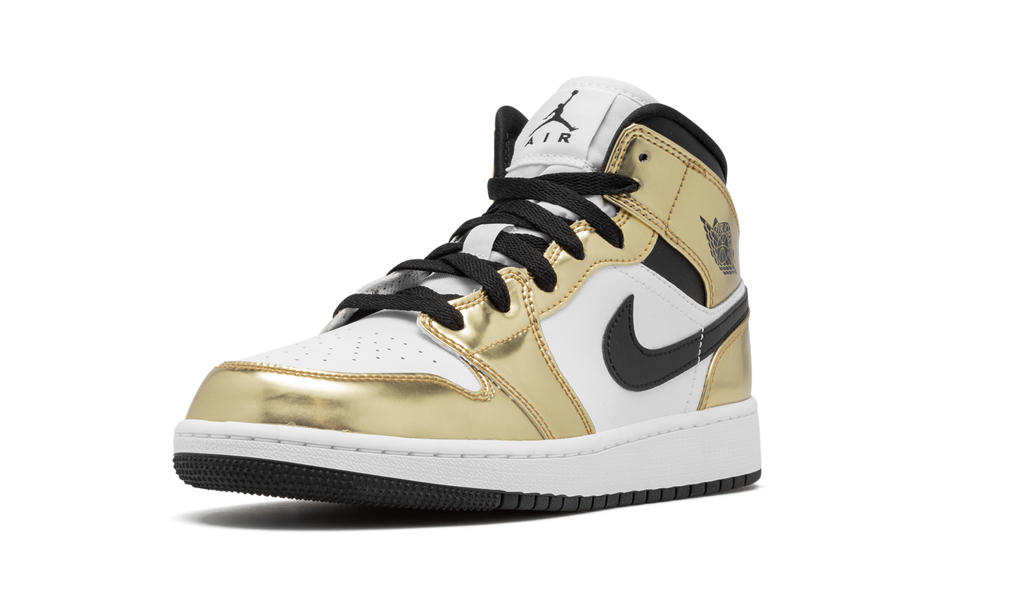 Air Jordan 1 Mid SE GS "Metallic Gold" DC1420 700
