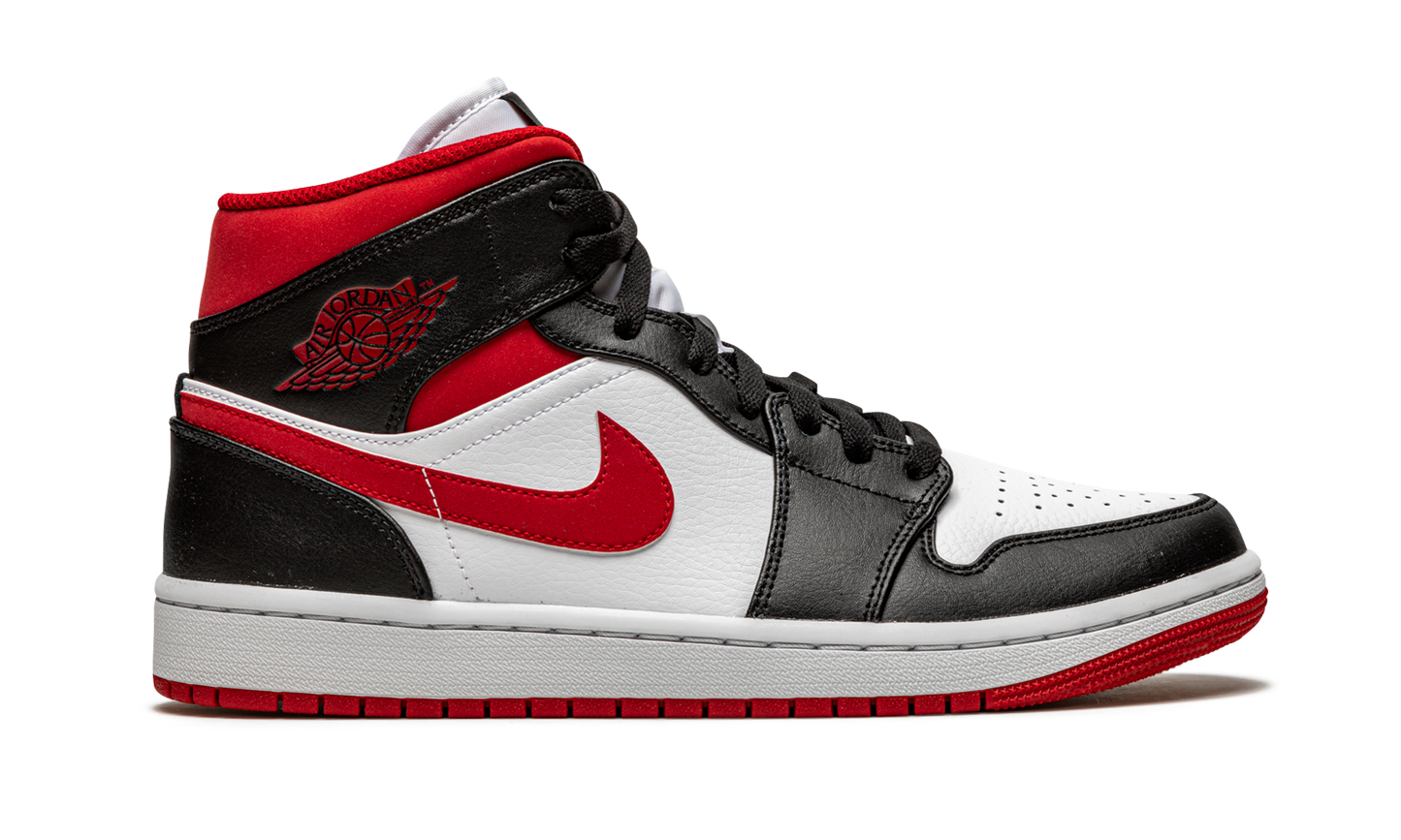 Air Jordan 1 Mid "Metallic Red" 554724 122