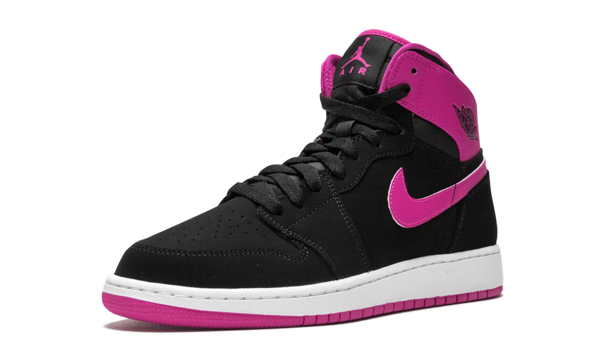 Air Jordan 1 Retro High OG GS "Black / Vivid Pink"