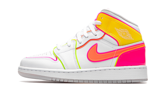 Air Jordan 1 Mid GS "Edge Glow" CV4611 100