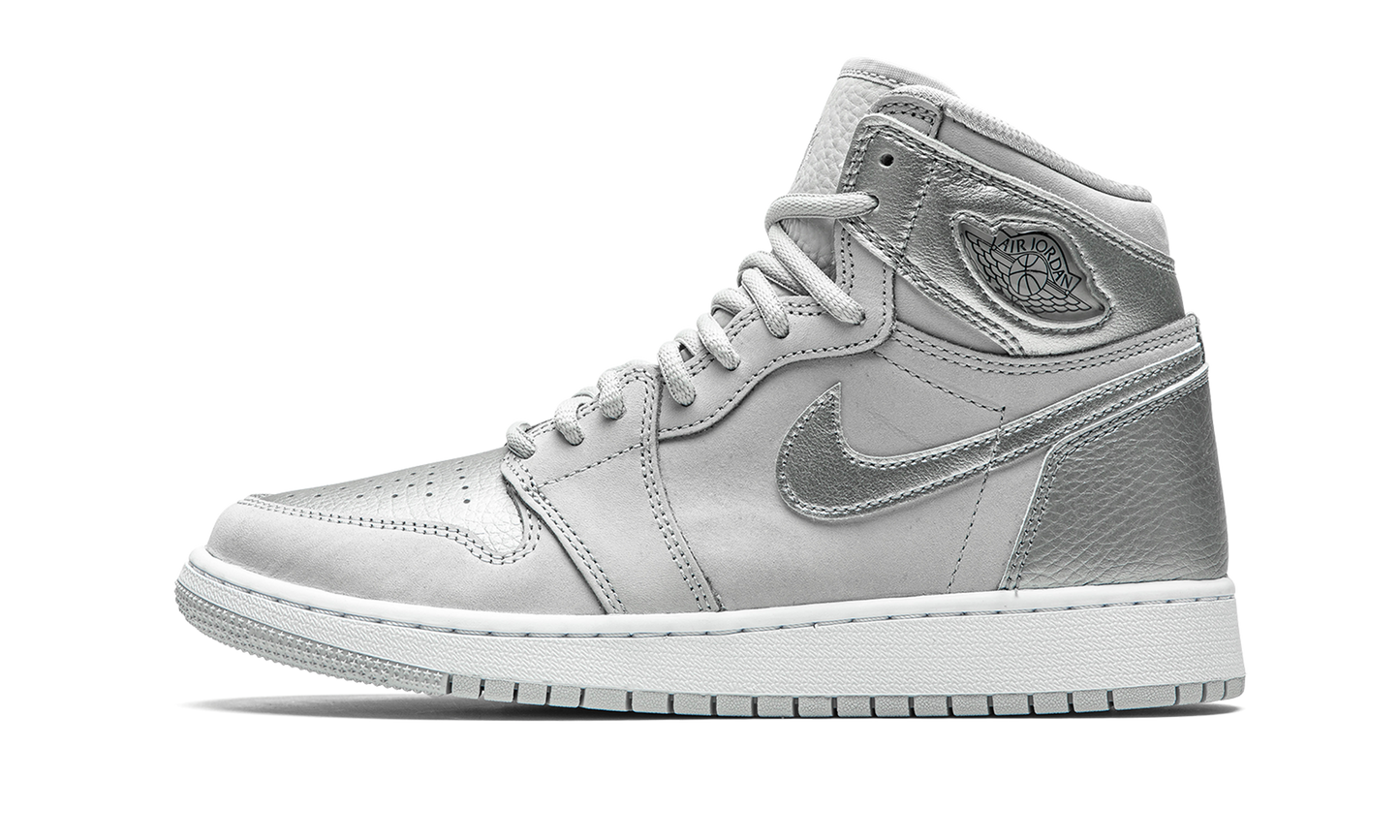 Air Jordan 1 High OG GS "Co.JP - Metallic Silver" 575441 029