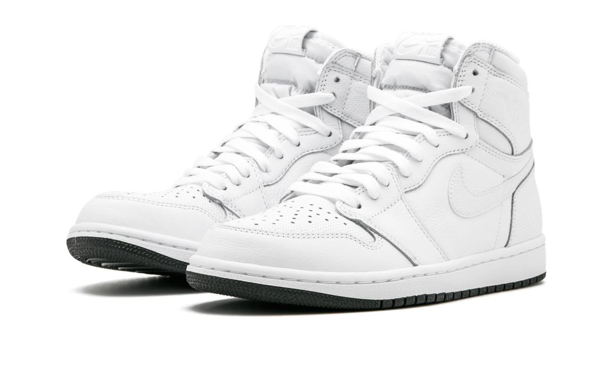 Air Jordan 1 Retro High OG "White Perforated" 555088 100
