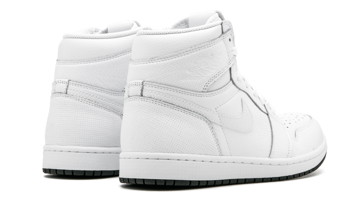 Air Jordan 1 Retro High OG "White Perforated" 555088 100