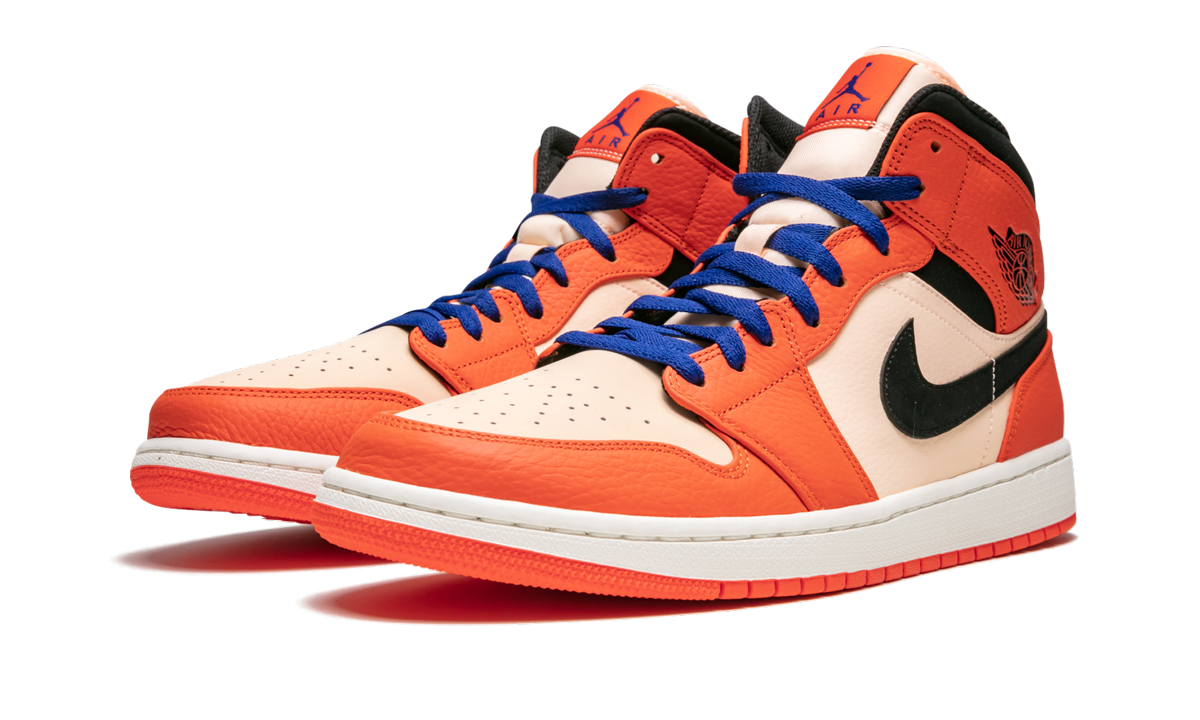 Air Jordan 1 Mid SE "Team Orange" 852542 800