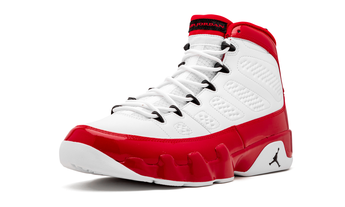 Air Jordan 9 "White/Red/Black" 302370 160