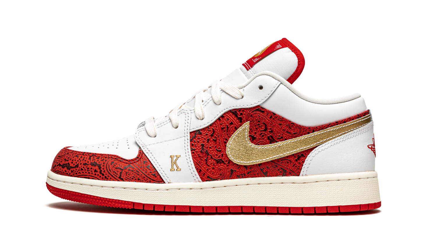 Air Jordan 1 Low SE GS "Spades" DJ5186 100