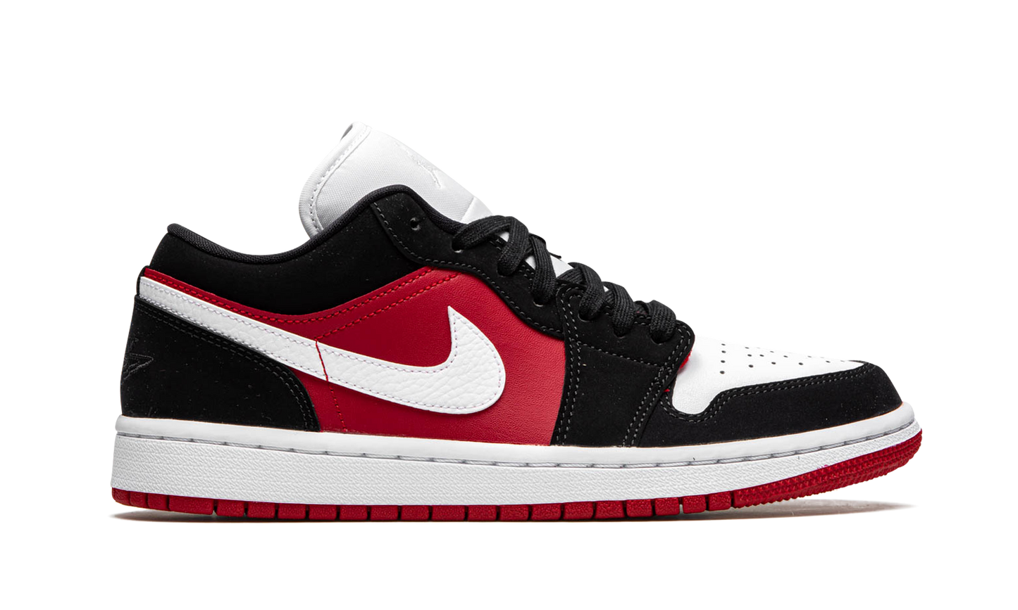 AIR JORDAN 1 LO WMNS "Black / White / Gym Red"