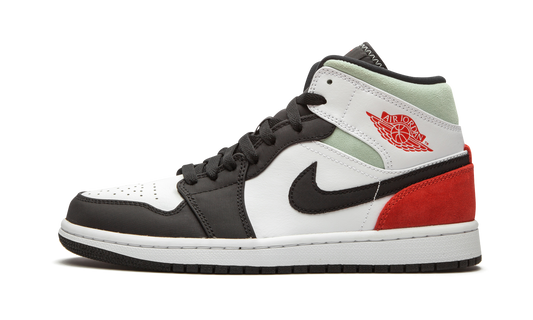 Jordan 1 Mid SE "Red Black Toe" 852542 100