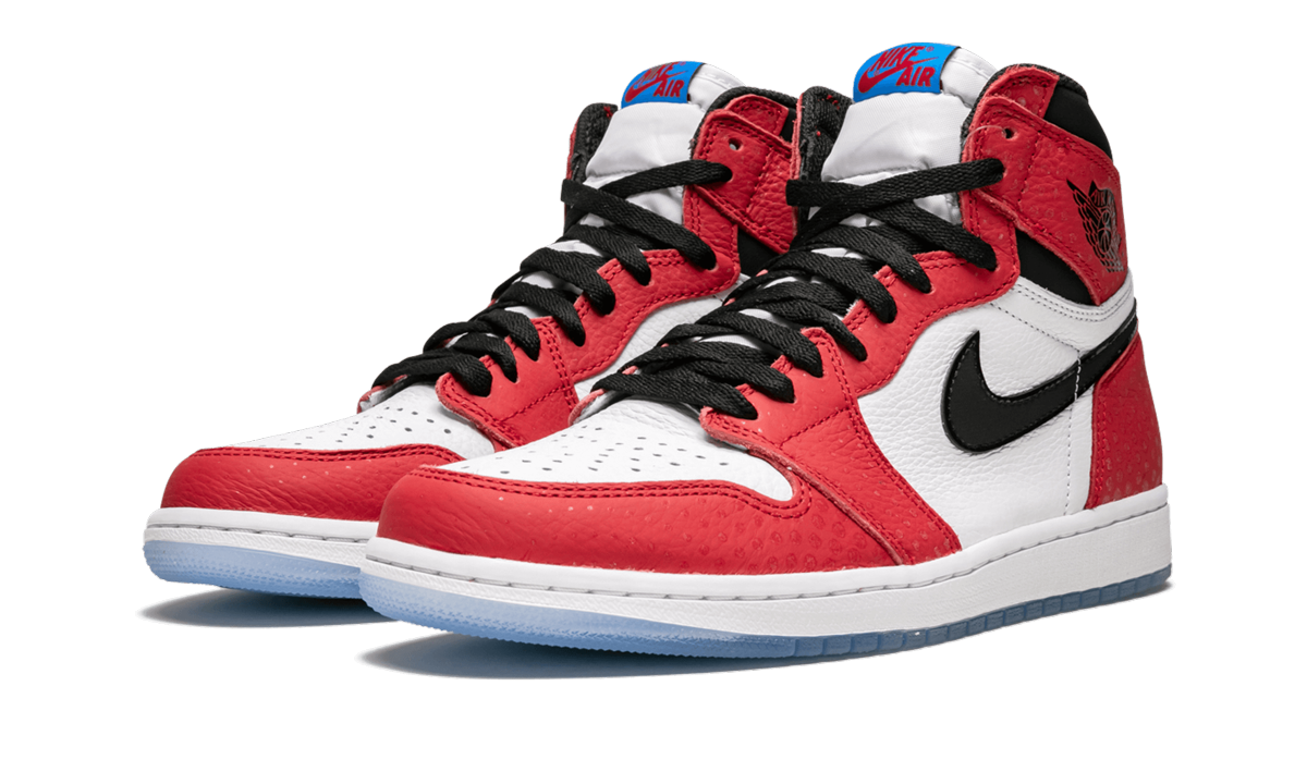 Air Jordan 1 Retro High OG "Spider-Man: Origin Story" 555088 602