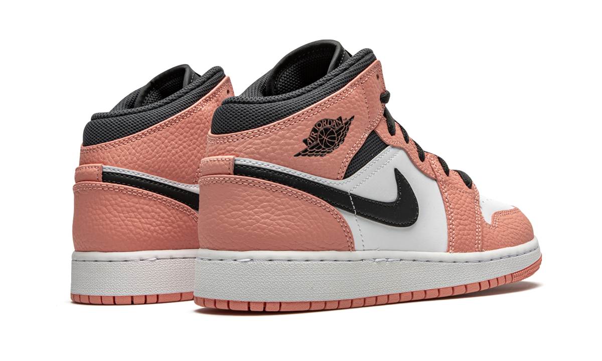 Air Jordan 1 MID GS "Pink Quartz" 555112 603