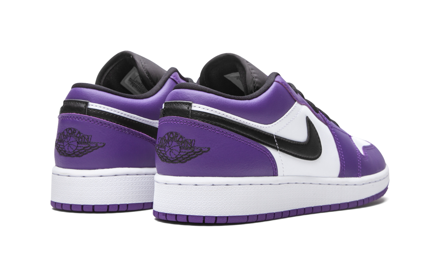 Air Jordan 1 Low GS "Court Purple" 553560 500
