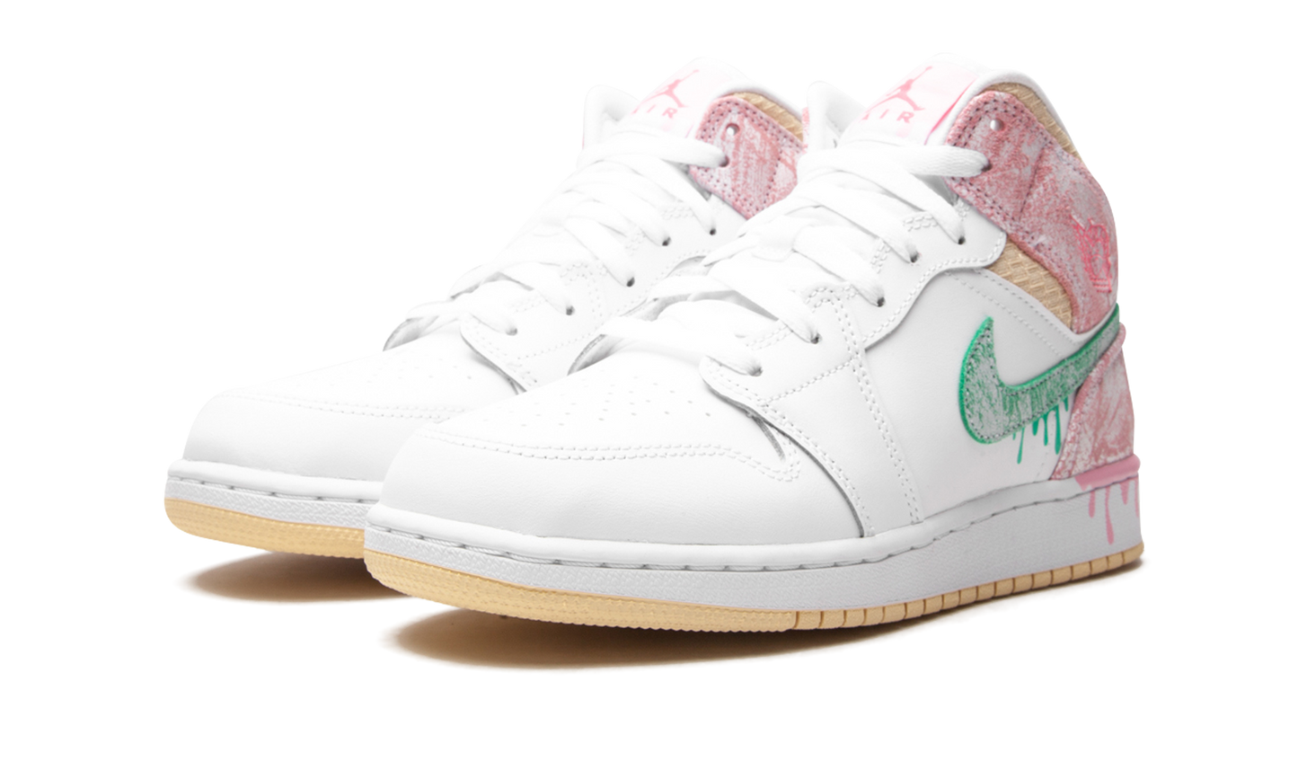 Air Jordan 1 Mid SE GS "Ice Cream" DD1666 100