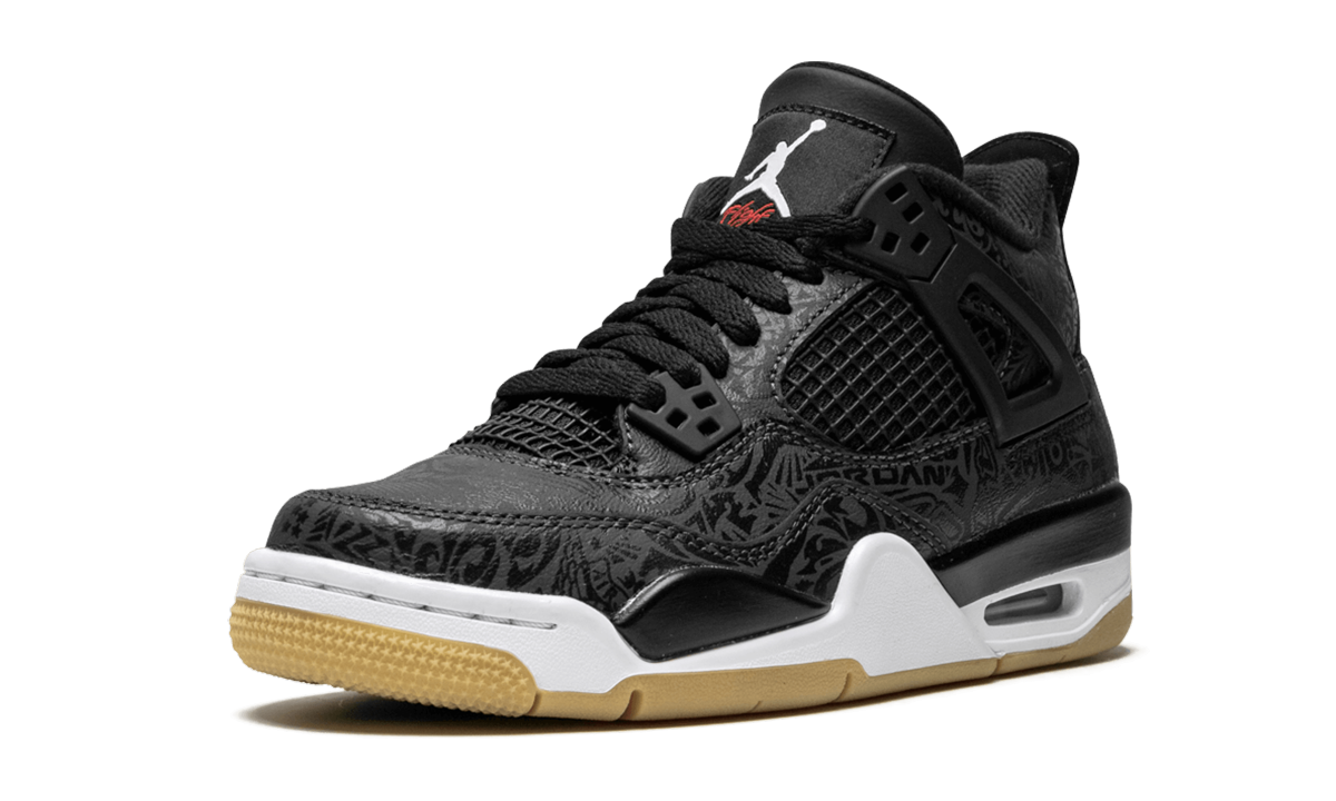 Air Jordan 4 Retro SE GS "Laser Black/Gum" CI2970 001
