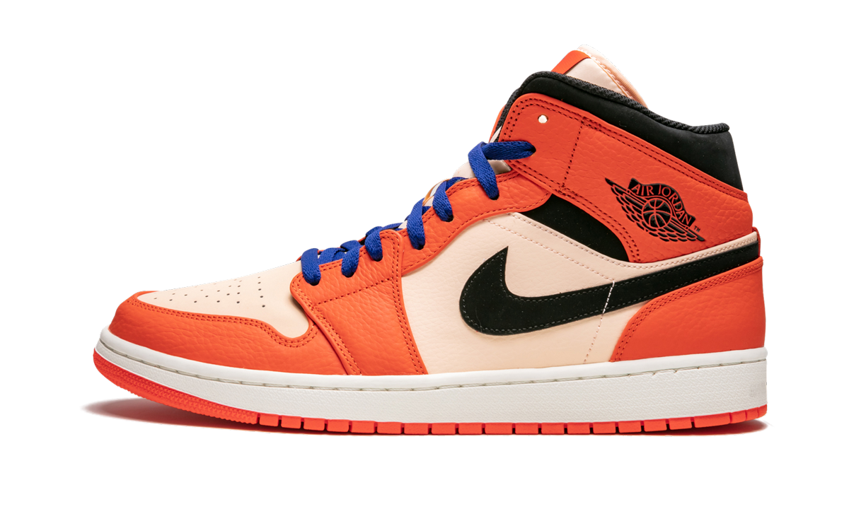 Air Jordan 1 Mid SE "Team Orange" 852542 800