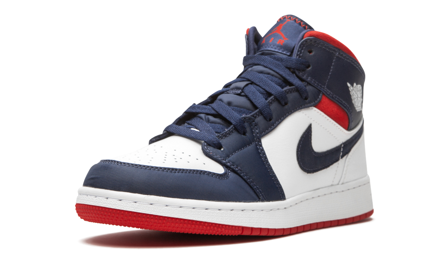Air Jordan 1 Mid SE GS "USA" BQ6931 104