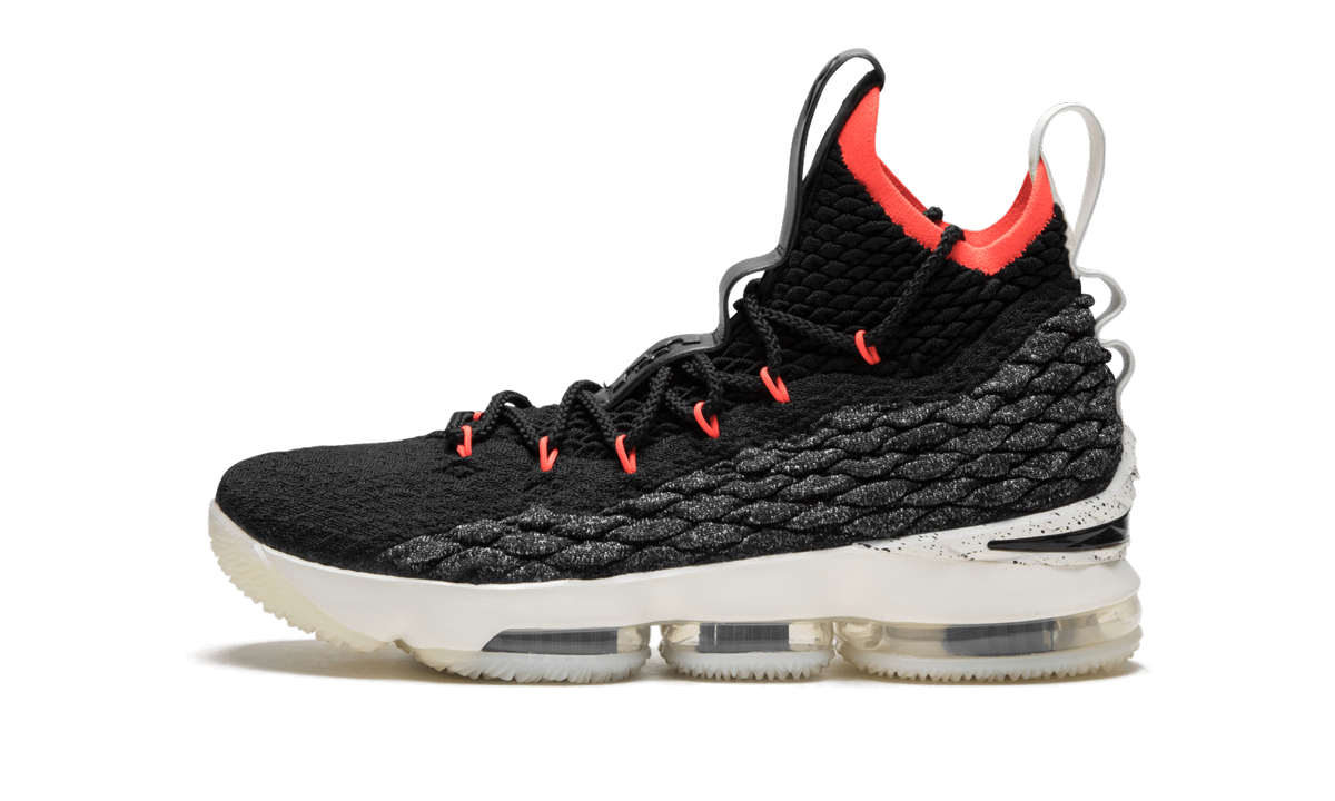 Lebron 15 "Black / Bright Crimson"