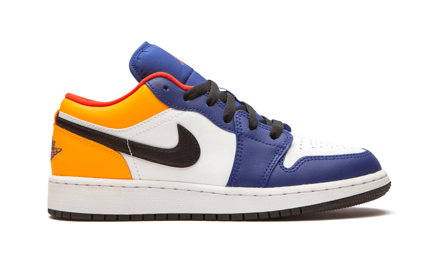 Air Jordan 1 Low GS "Royal Yellow" 553560 123