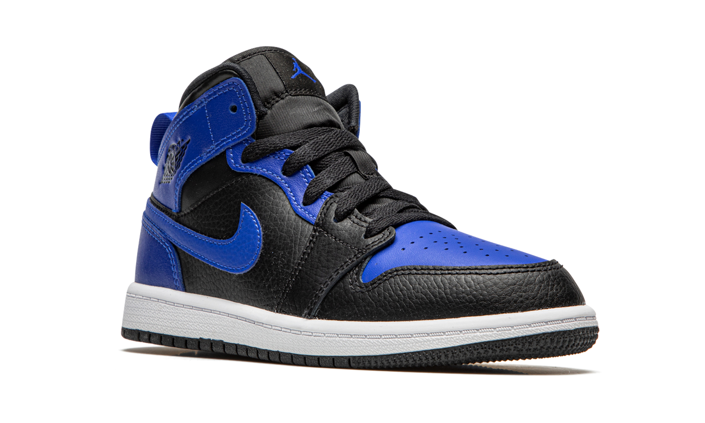 Air Jordan 1 Mid PS "Hyper Royal / Black" 640734 077