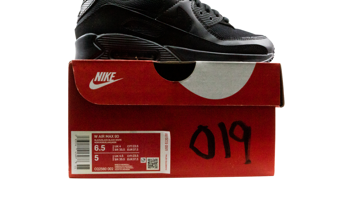 AIR MAX 90 WMNS "Triple Black" CQ2560 002