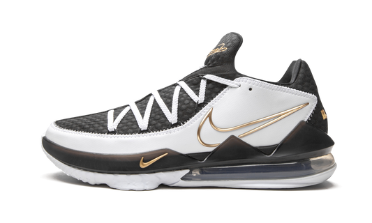 LeBron 17 Low "Black / White / Metallic Gold" CD5007 101