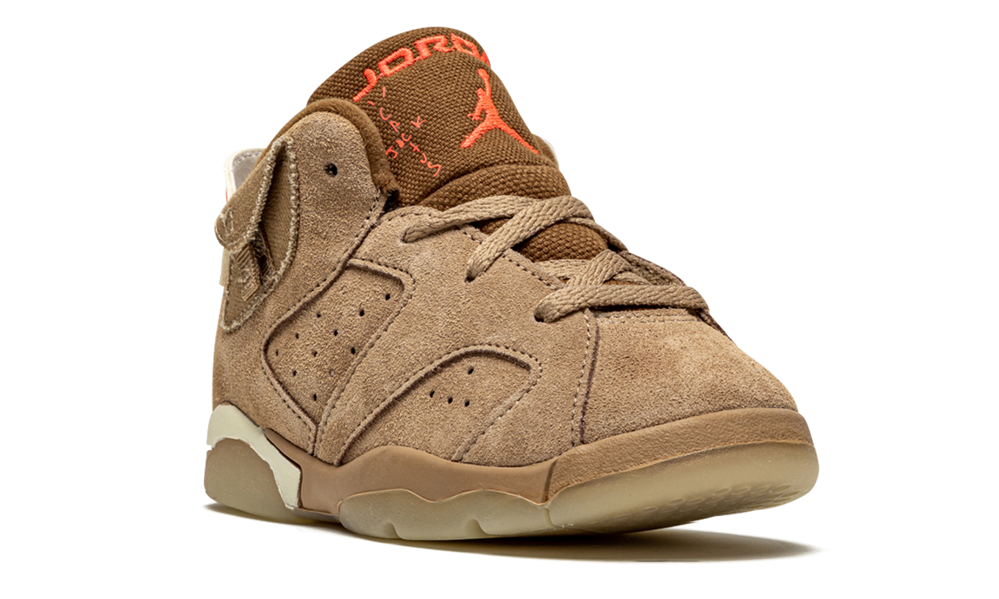Air Jordan 6 Retro TD "Travis Scott - British Khaki" DH0692 200