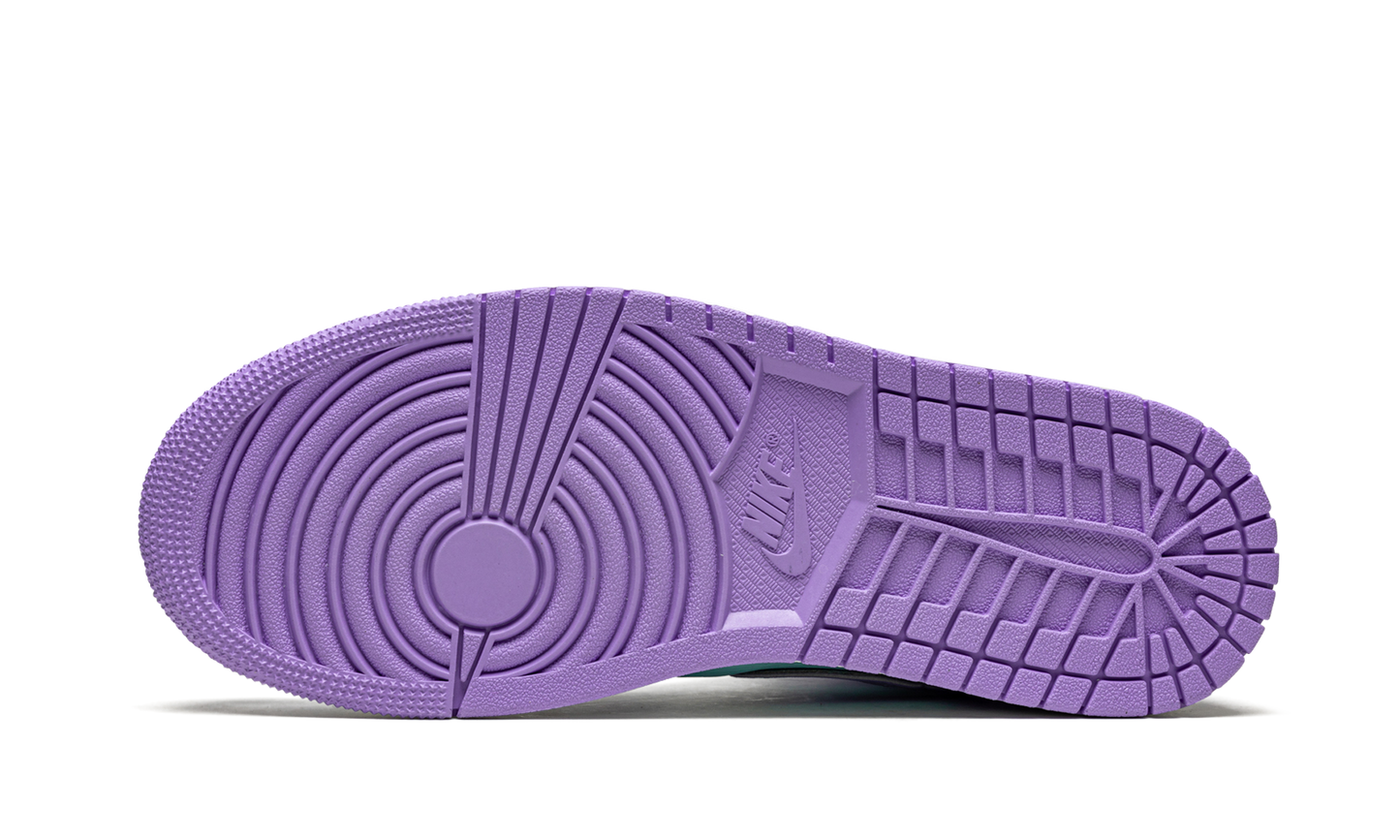 Air Jordan 1 Mid "Purple Pulse / Glacier Blue" 554724 500