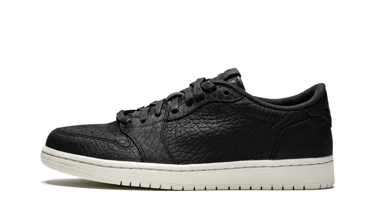Air Jordan 1 Low Swooshless "Black" 848775 005