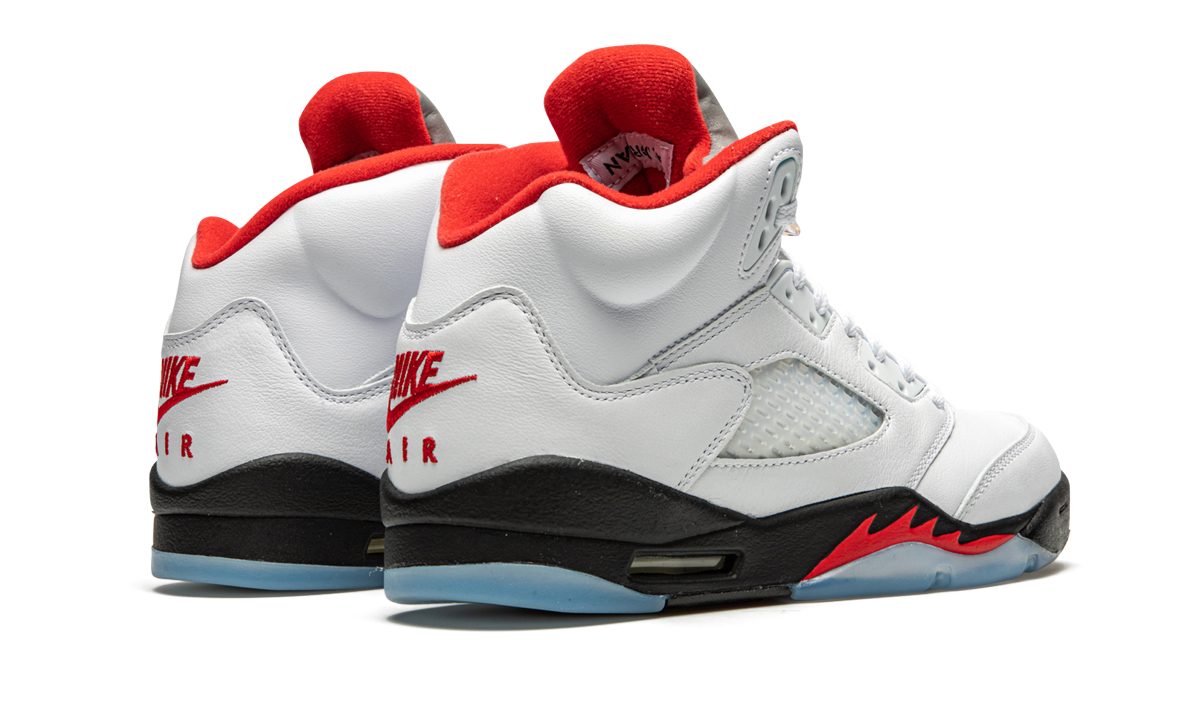 Air Jordan 5 Retro GS "Fire Red Silver Tongue" 440888 102