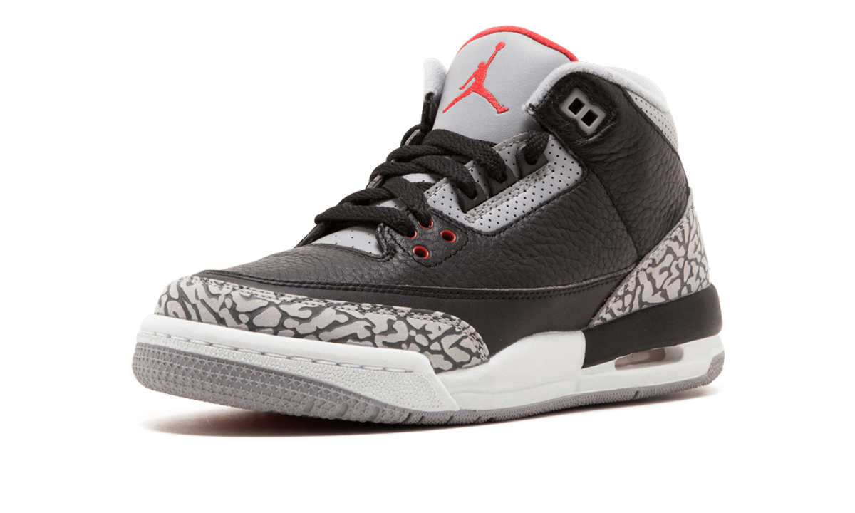 Air Jordan 3 Retro GS "Black Cement 2018" 854261 001
