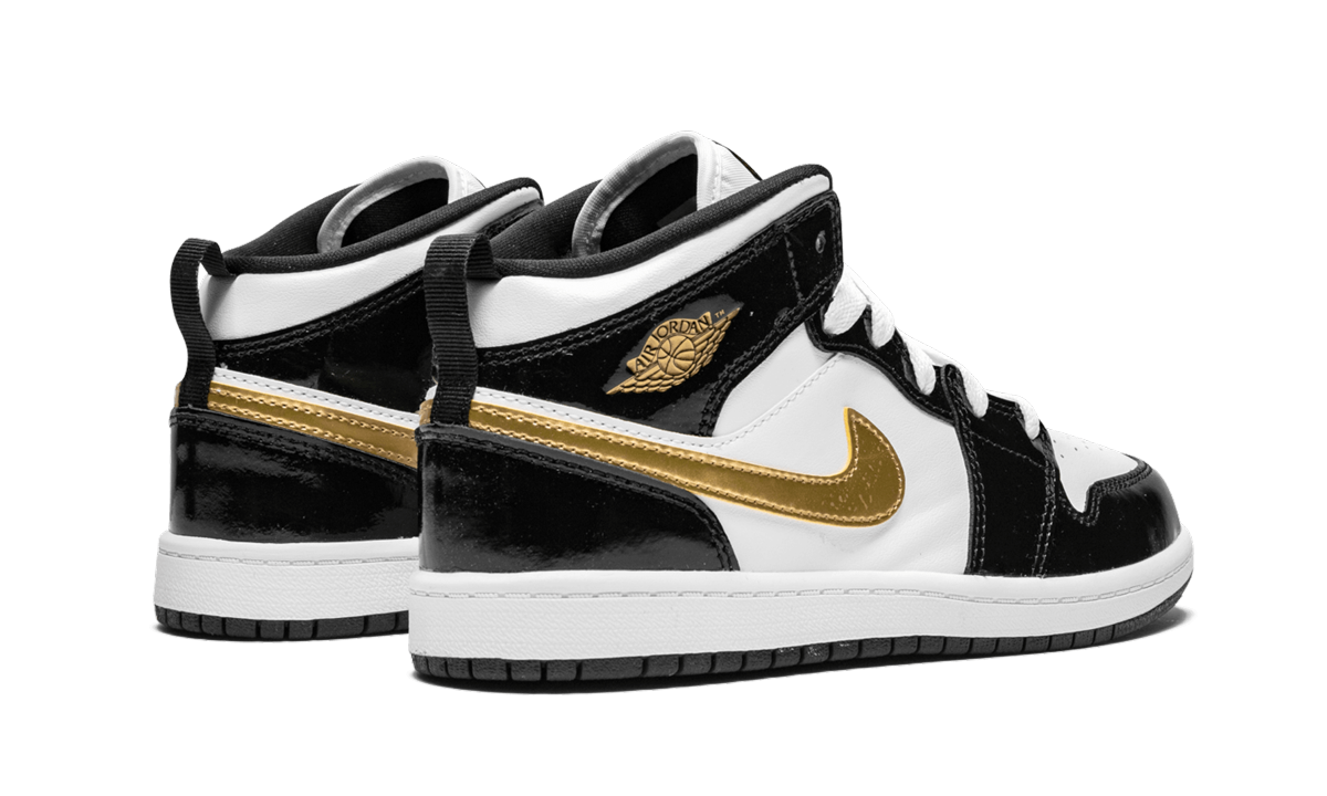 Jordan 1 MID SE PS "Black/Gold" BQ6932 007