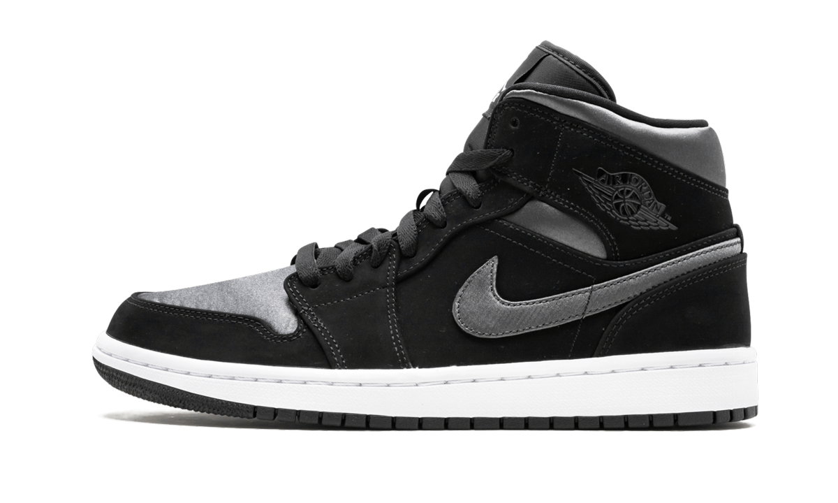 Air Jordan 1 Mid SE "Nylon - Black/Grey" 852542 012