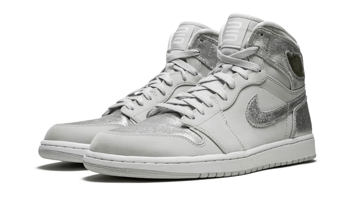 Air Jordan 1 Retro Hi Silver "25th Anniversary" 396009 001