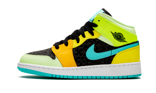 Air Jordan 1 Mid SE GS "Four Leaf Clover" BQ6931 037