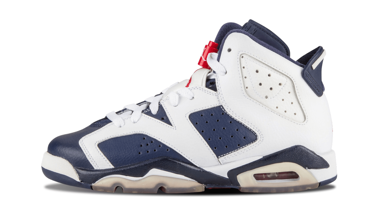 Air Jordan 6 Retro GS "Olympic" 384665 130