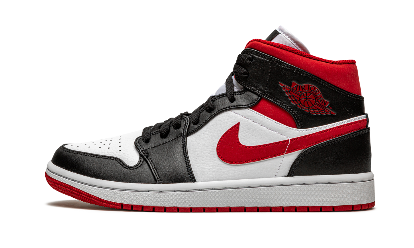 Air Jordan 1 Mid "Metallic Red" 554724 122