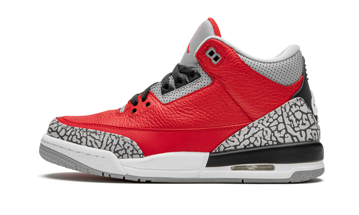 Air Jordan 3 Retro GS "Red Cement/Unite" CQ0488 600