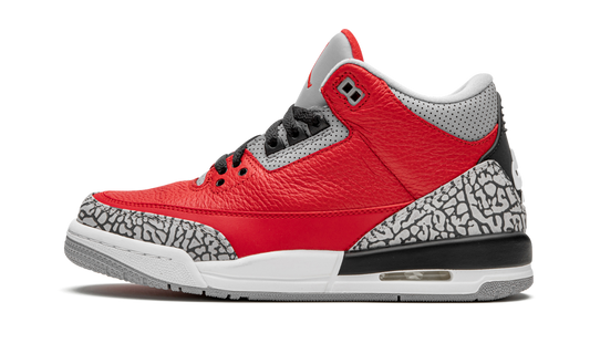 Air Jordan 3 Retro GS "Red Cement/Unite" CQ0488 600