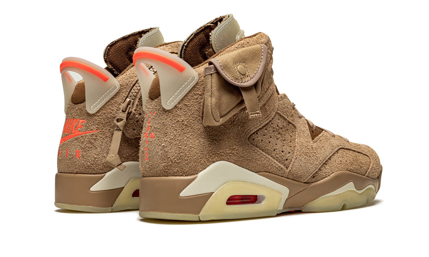 Air Jordan 6 Retro "Travis Scott - British Khaki" DH0690 200