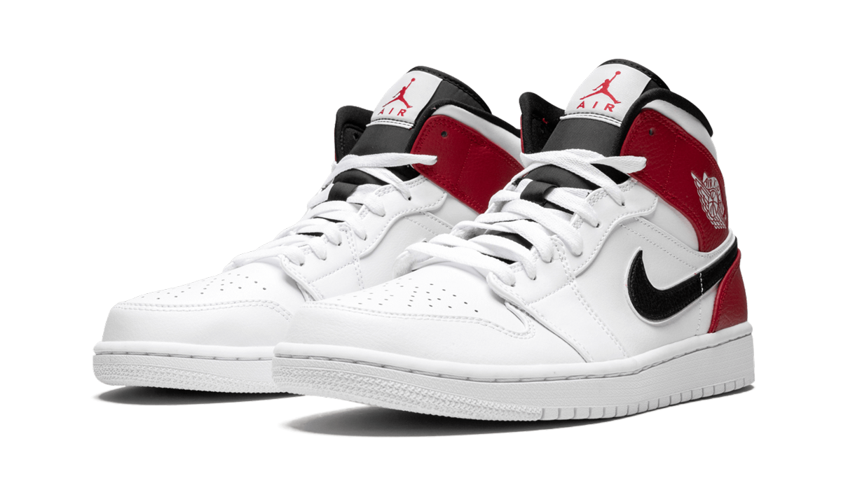Air Jordan 1 Mid "White Chicago" 554724 116