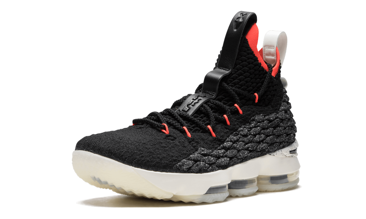 Lebron 15 "Black / Bright Crimson"
